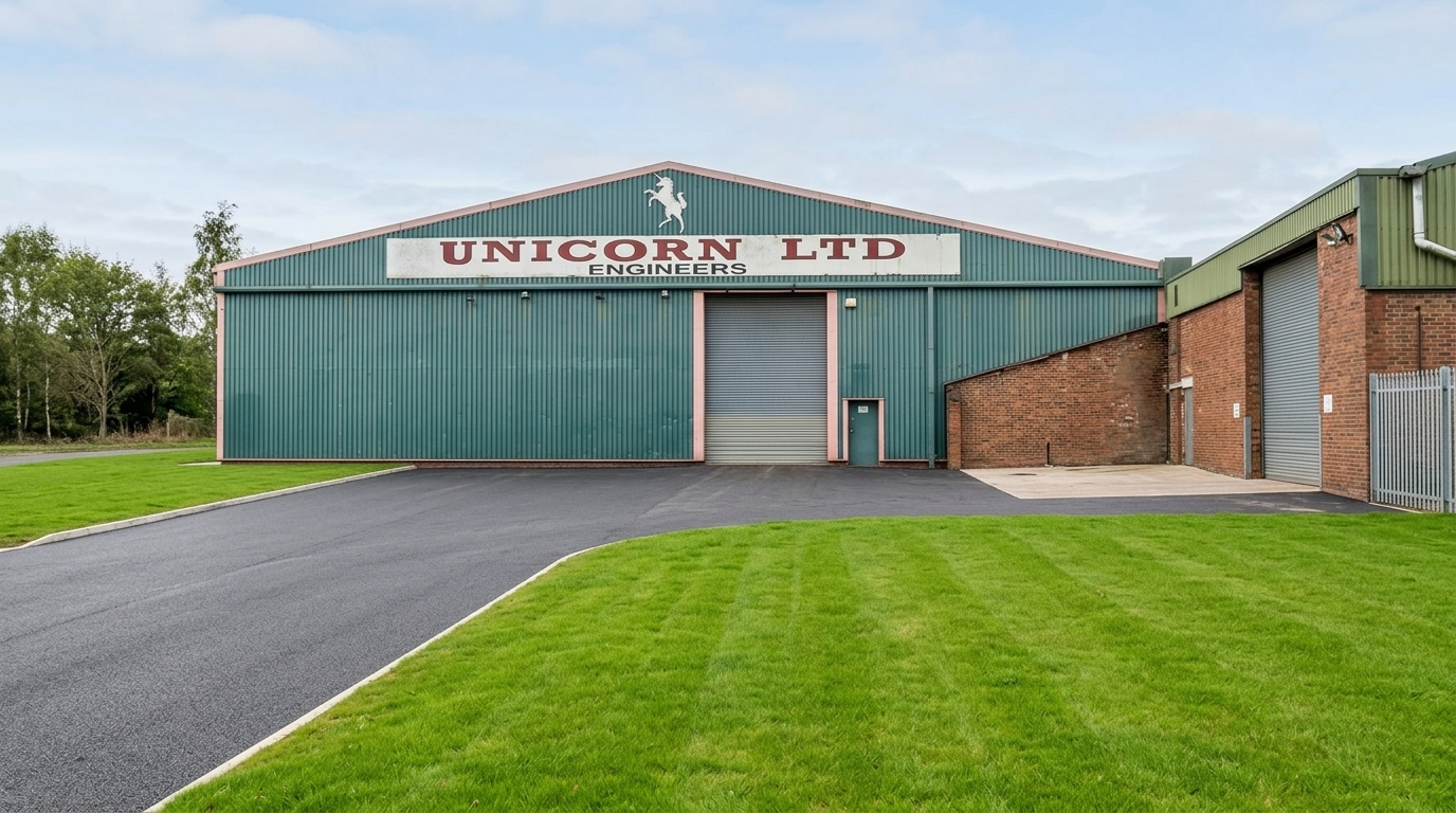 Unicorn Engineering Ltd workshop, Ellesmere Port